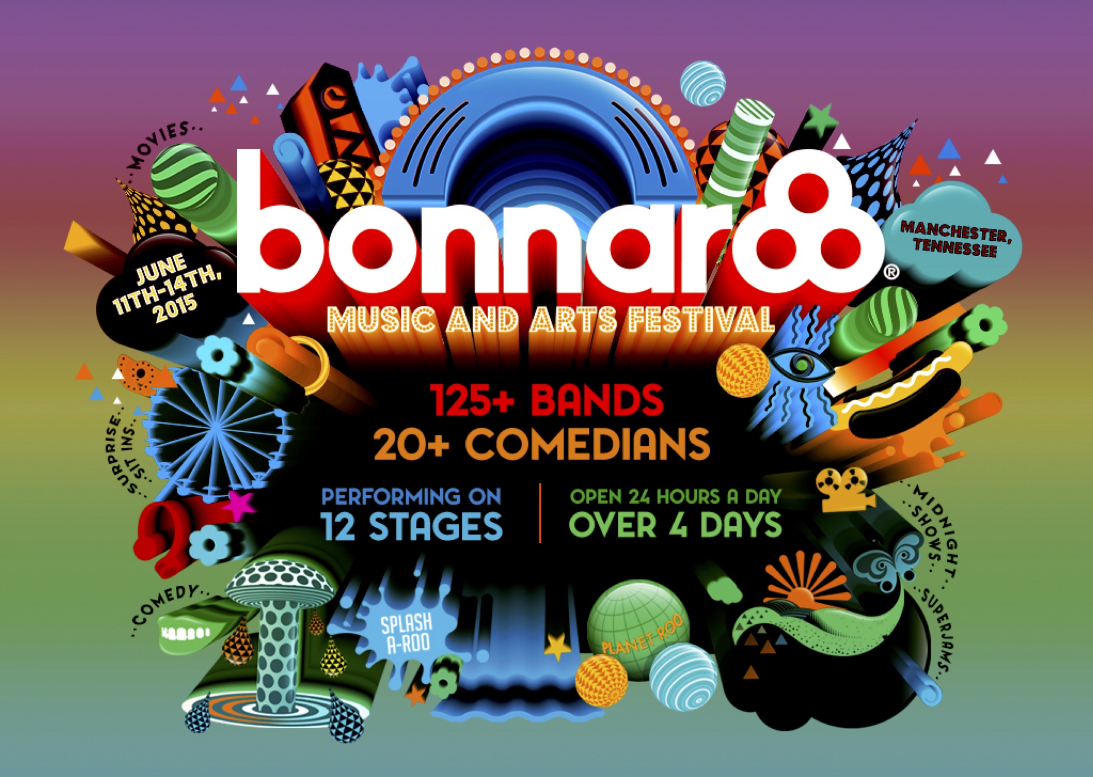 Bonnaroo 2015 logo